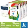 Hammermill Hammermill Printer Paper, 28lb Premium Color Copy, 100  Bright, 8.5x11, 5 Ream, 2500 Sheets HAM102450